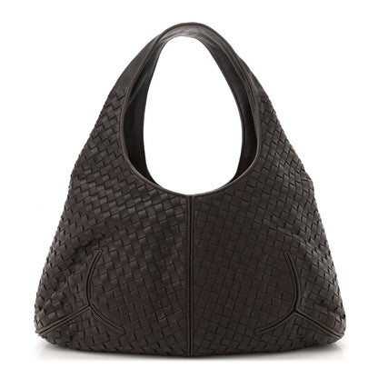 Bottega Veneta Nappa Intrecciato Ball Hobo Ebano 1 of 11