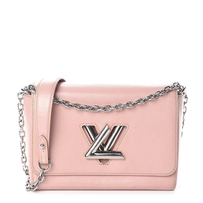 Louis Vuitton Epi Twist Shoulder Bag MM Rose Ballerine 1 of 21