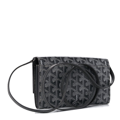 Goyard Goyardine Varenne Continental Wallet Grey 3 of 8