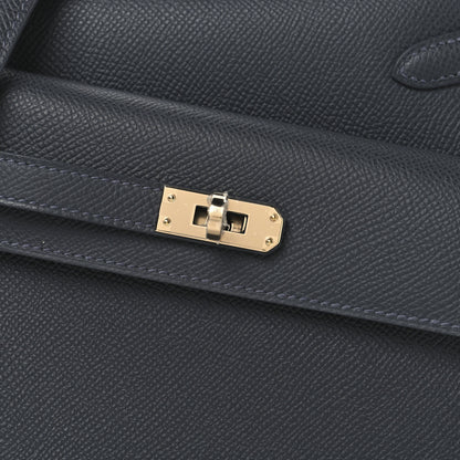 Hermes Epsom Kelly En Desordre Sellier 20 Ardoise 9 of 14