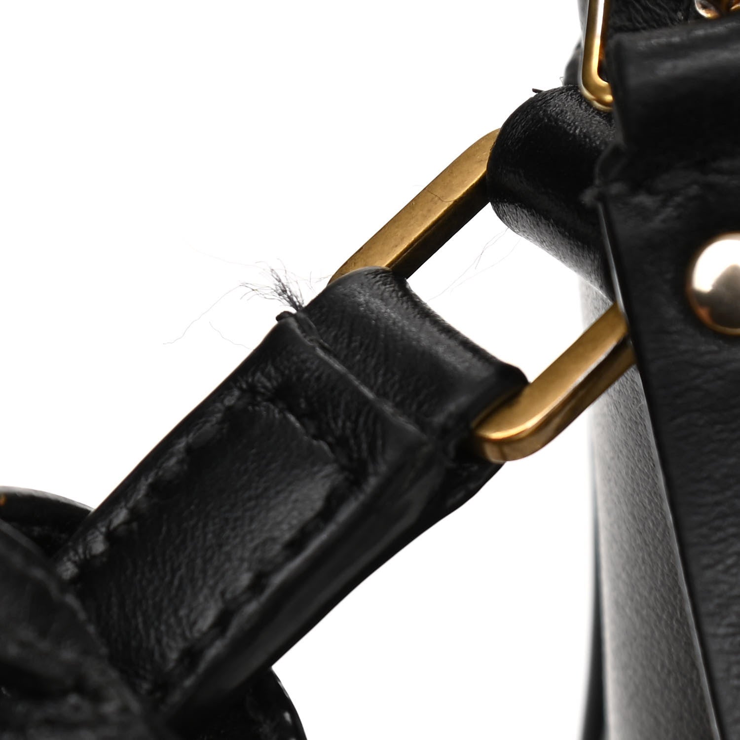 Saint Laurent Calfskin Matelasse Monogram Lou Camera Bag Black 17 of 19