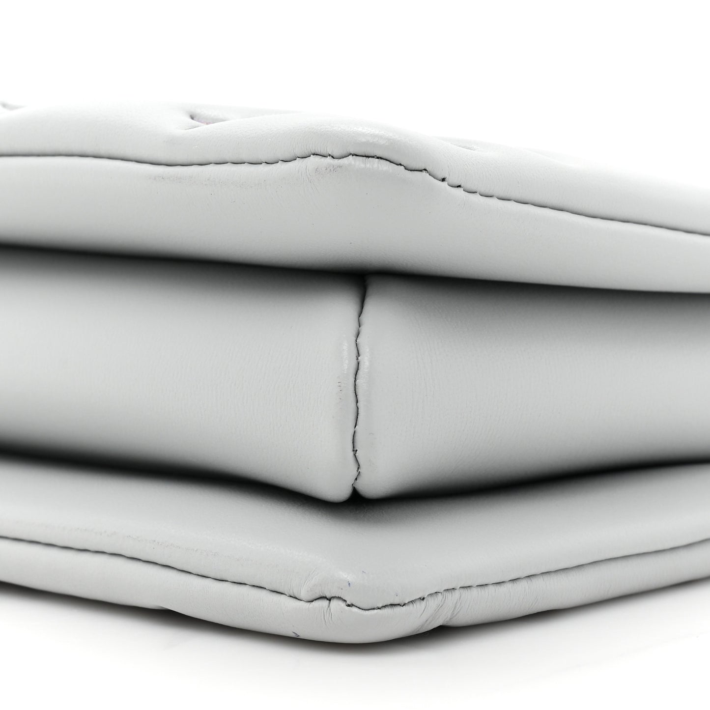 Lambskin Embossed Monogram Coussin BB Gray