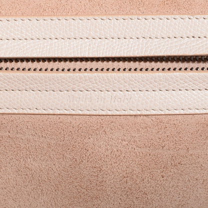 Celine Grained Calfskin Medium Phantom Luggage Cream 6 of 9