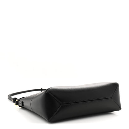Loewe Shiny Calfskin Puzzle Fold Pouch Black 4 of 10