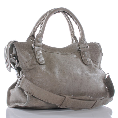 Balenciaga Agneau Giant 21 Silver Hardware City Papyrus 3 of 7
