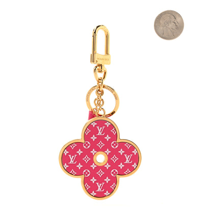 Louis Vuitton Monogram All Over Bag Charm Key Holder 2 of 4