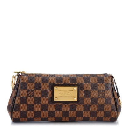 Louis Vuitton Damier Ebene Eva Clutch 1 of 7