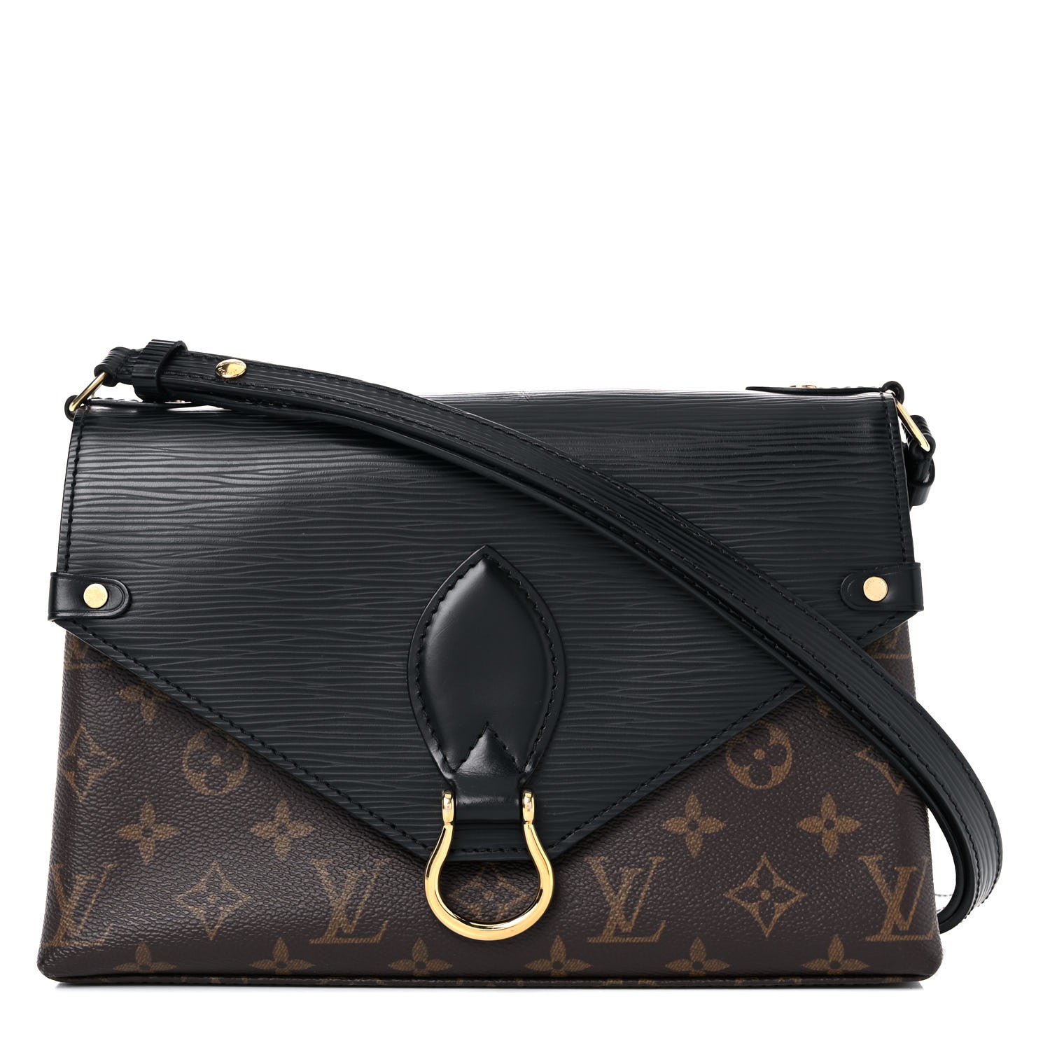 Louis Vuitton Epi Monogram Saint Michel Black 1 of 14