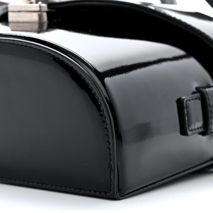Saint Laurent Patent Monogram June Box Bag Black 10 of 11