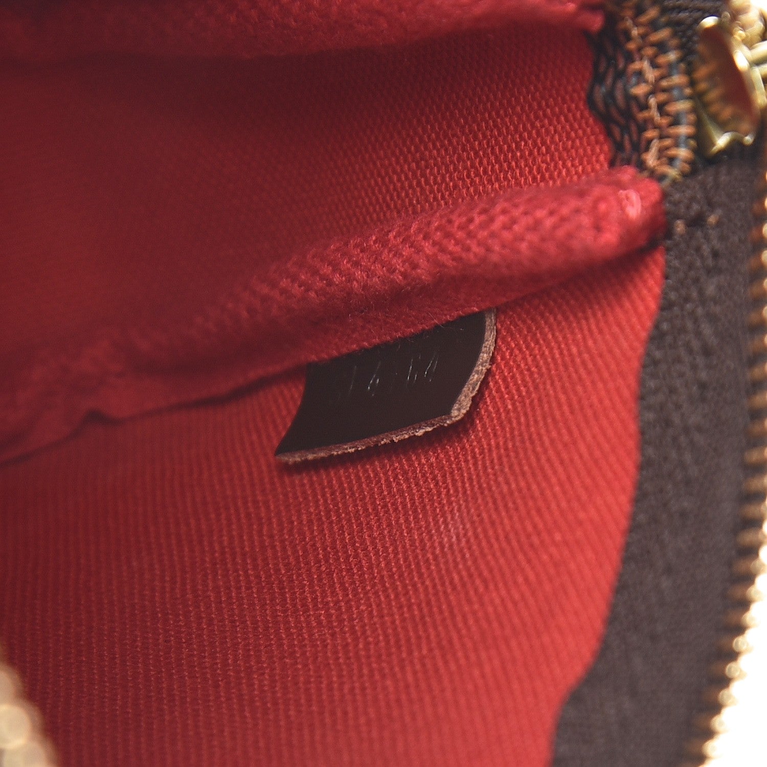 Louis Vuitton Damier Ebene Mini Pochette Accessories 7 of 7