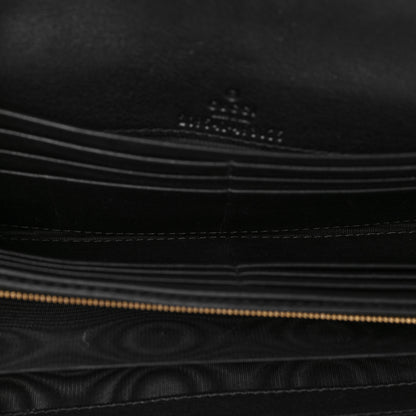 Gucci Soft Microguccissima Dice Chain Wallet Black 4 of 6