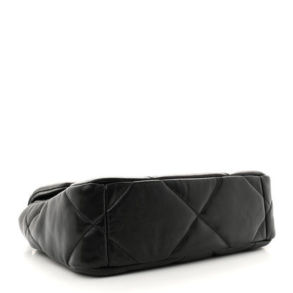 Chanel Lambskin Quilted Medium Chanel 19 Flap So Black 4 of 11