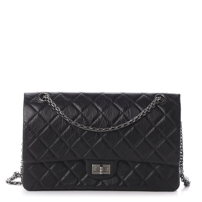 Chanel Aged Calfskin Quilted 2.55 Reissue 226 Flap Black 1 of 13