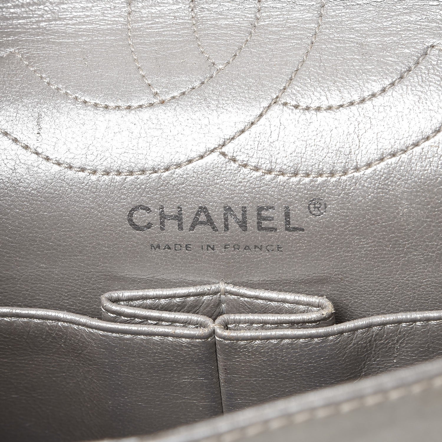 Chanel Metallic Lambskin Quilted 2.55 Reissue 226 Flap Pale Gold 6 of 19