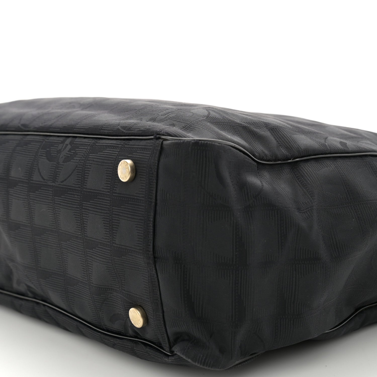 Chanel Nylon Medium Travel Tote Black 10 of 13