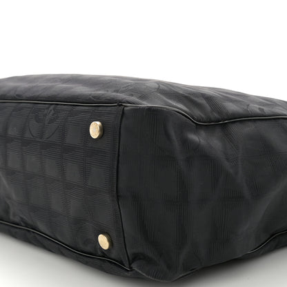 Chanel Nylon Medium Travel Tote Black 10 of 13