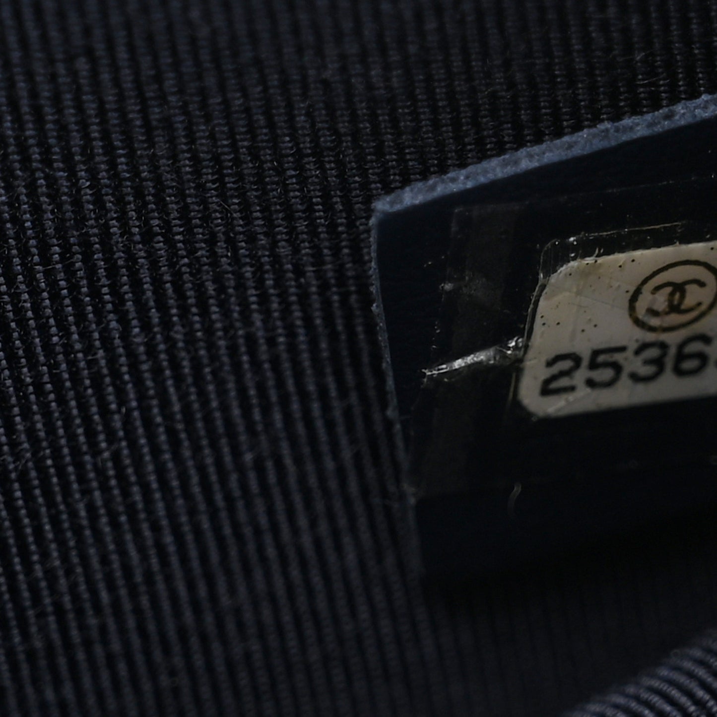 Goatskin Quilted Small CC Box Flap Navy Navy