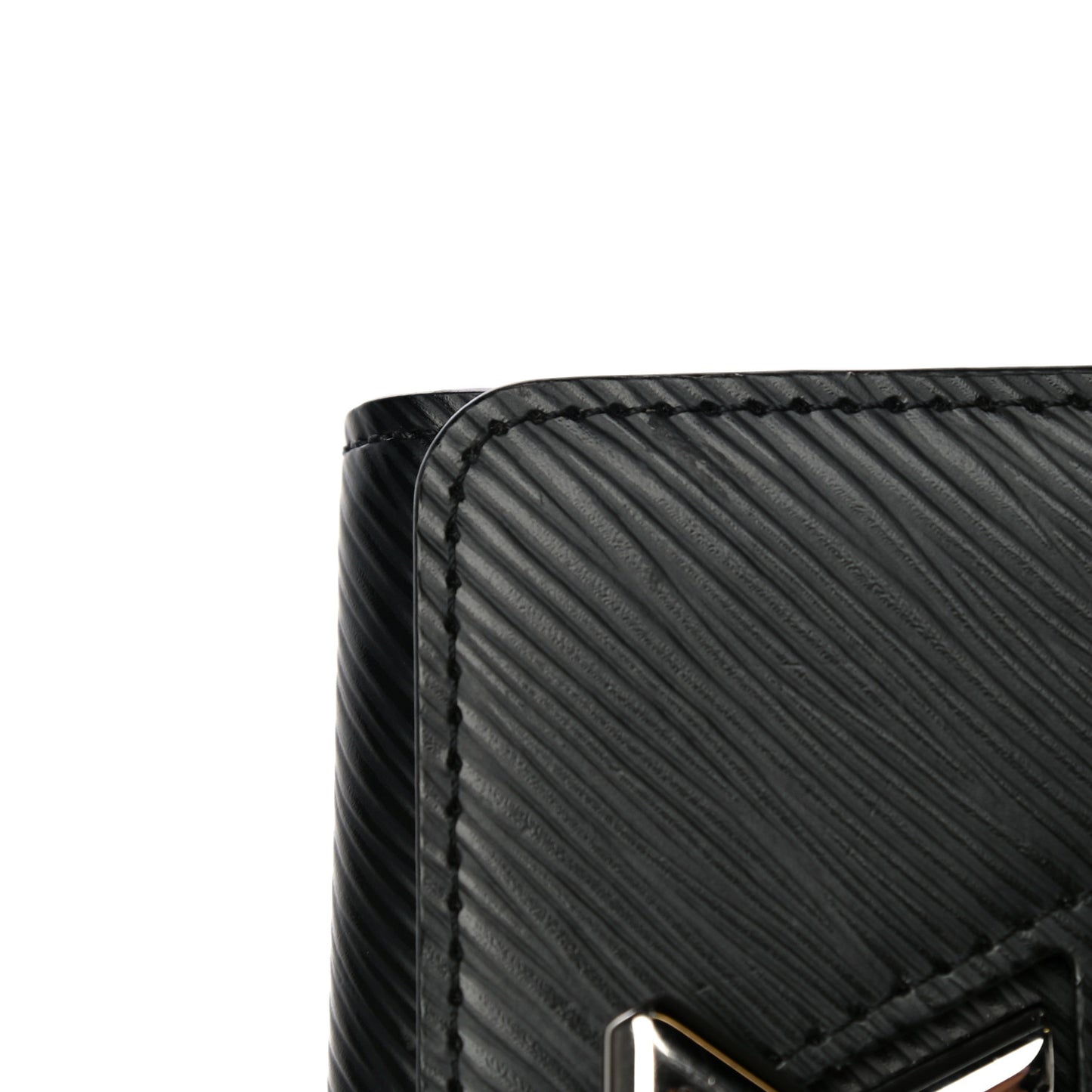 Epi Twist Compact Wallet Black