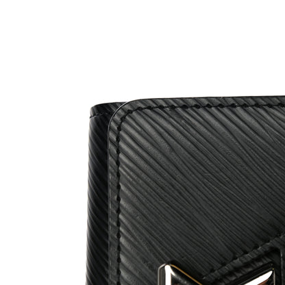 Louis Vuitton Epi Twist Compact Wallet Black 11 of 12