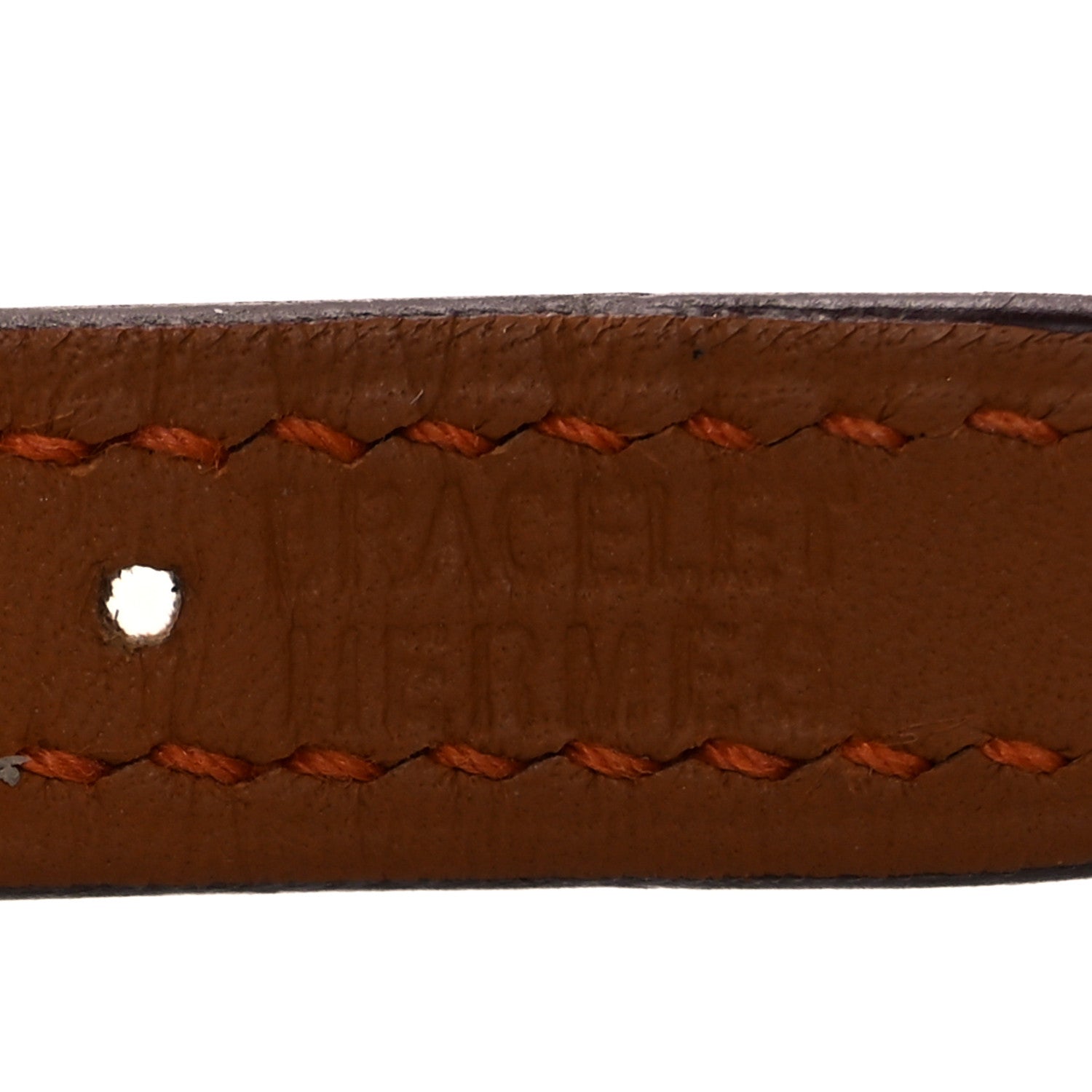 Hermes Swift 21mm Heure H Hour Watch Strap Orange 3 of 4