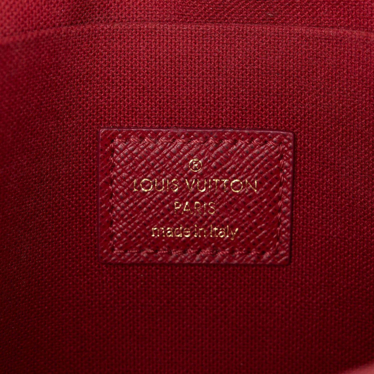 Louis Vuitton Monogram Pochette Felicie Chain Wallet Fuchsia 7 of 13