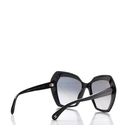 Chanel Cat Eye Spring Sunglasses 5364 Black 3 of 8
