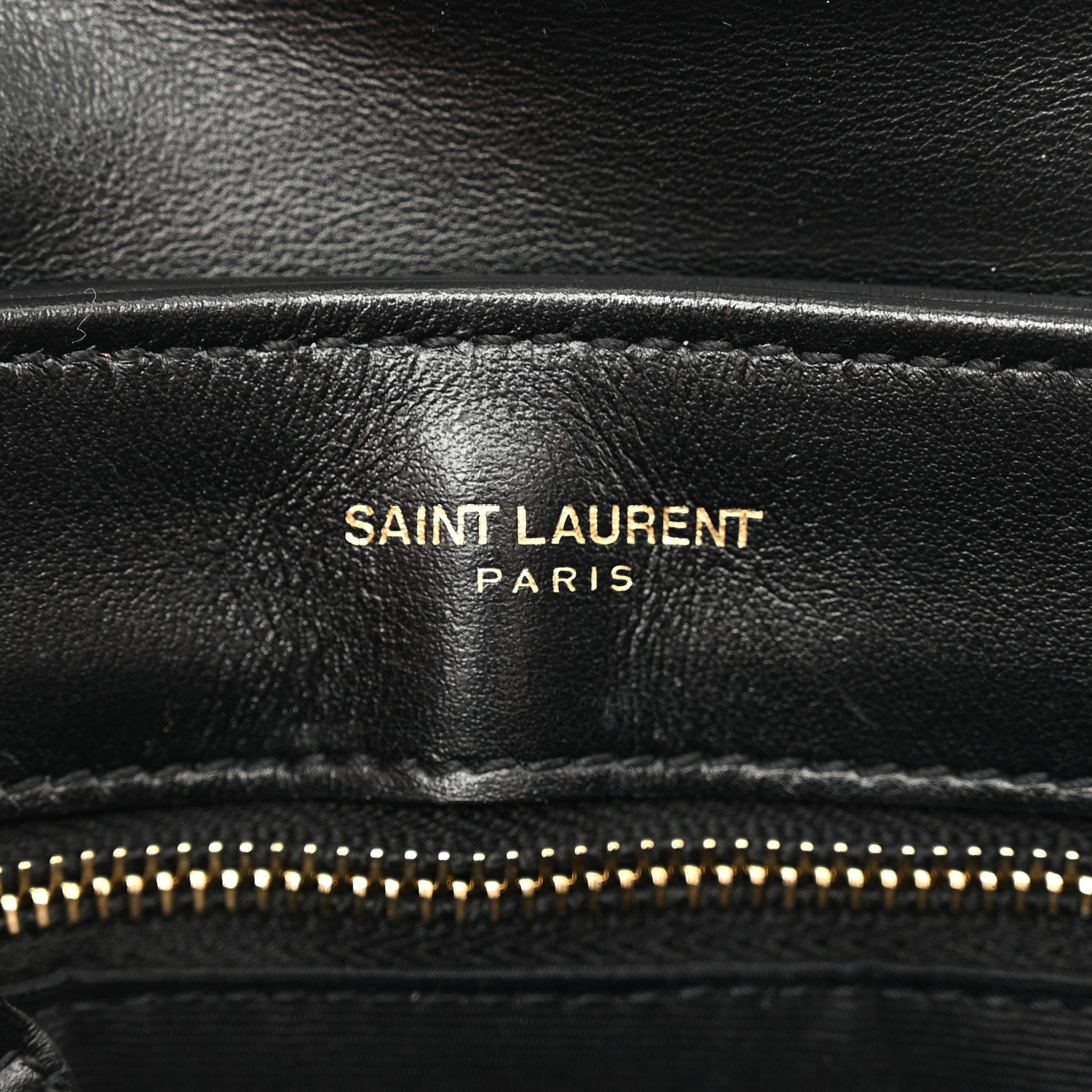 Saint Laurent SAINT LAURENT Calfskin Y Quilted Monogram Toy Loulou Crossbody Bag Black 6 of 13