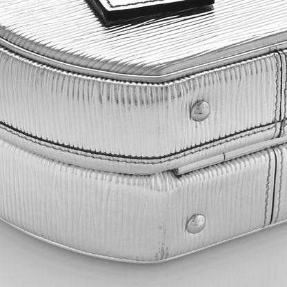 Louis Vuitton Metallic Epi Petite Boite Chapeau Silver 7 of 8