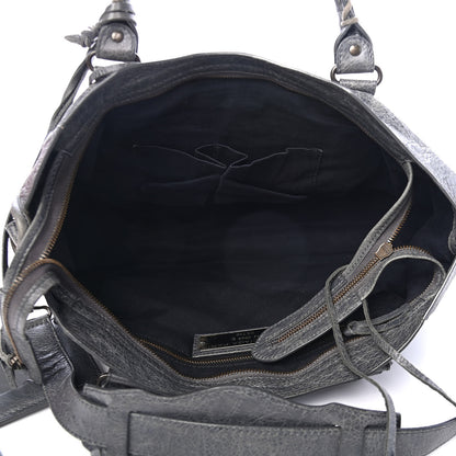 Balenciaga Agneau Classic Hardware City Gris Tarmac 4 of 4