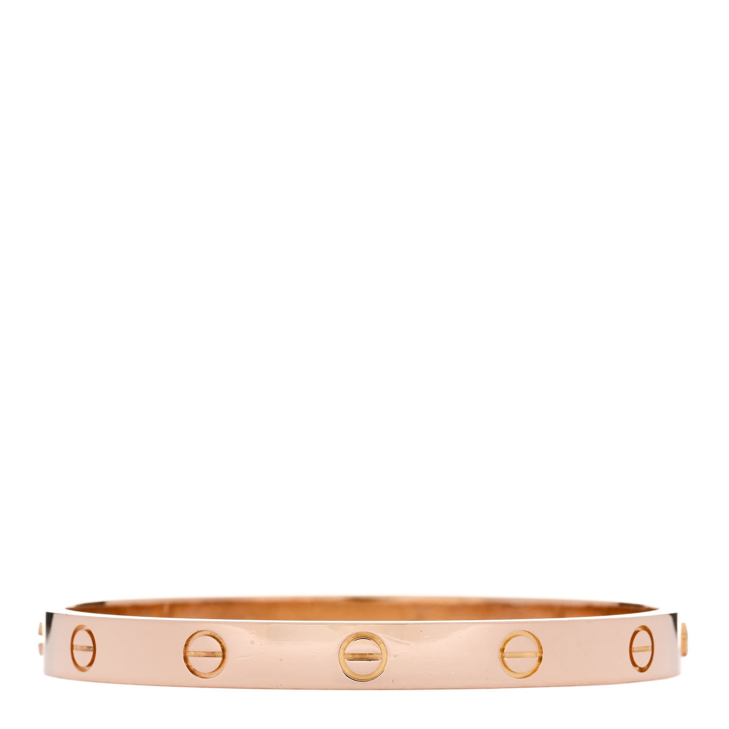 Cartier 18K Pink Gold LOVE Bracelet 17 2 of 8