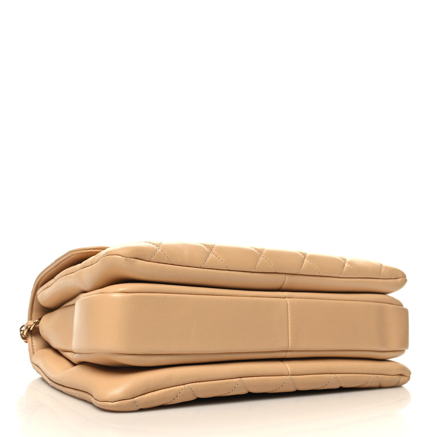 Chanel Lambskin Quilted Medium Trendy CC Flap Dual Handle Bag Beige 4 of 12