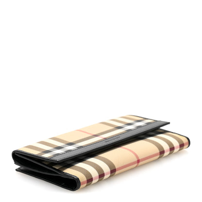 Burberry Nova Check Continental Wallet Black 4 of 9