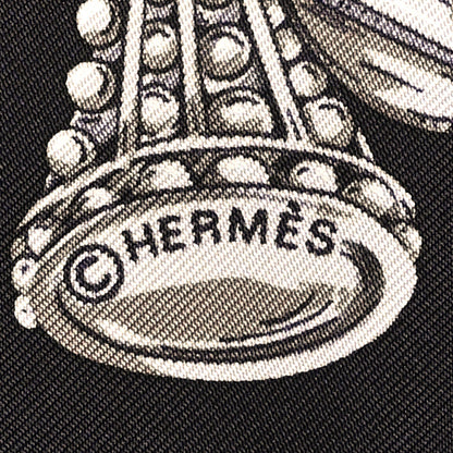 Hermes Silk Terres Precieuses Scarf 90 4 of 5