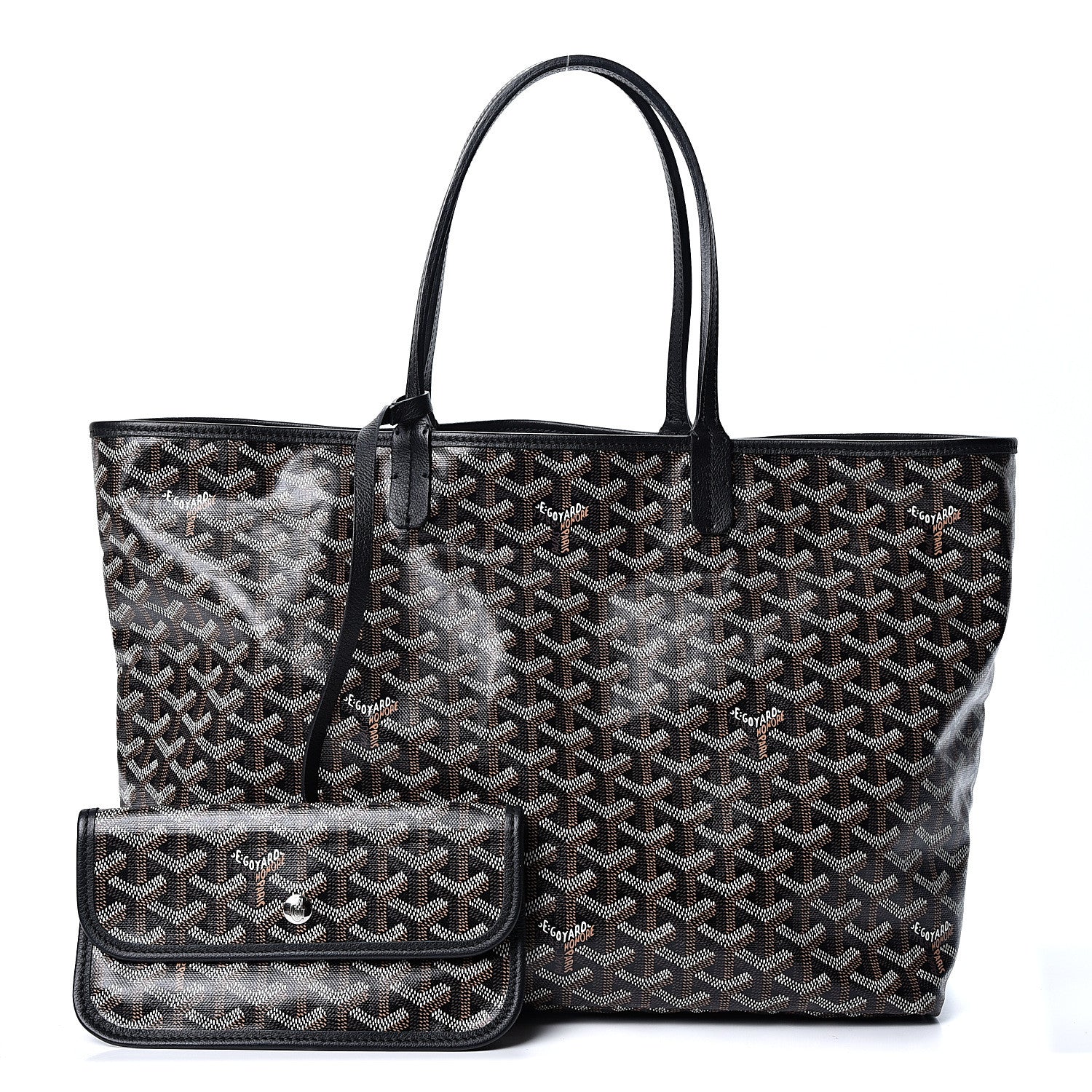 Goyard Goyardine Saint Louis PM Black 1 of 7