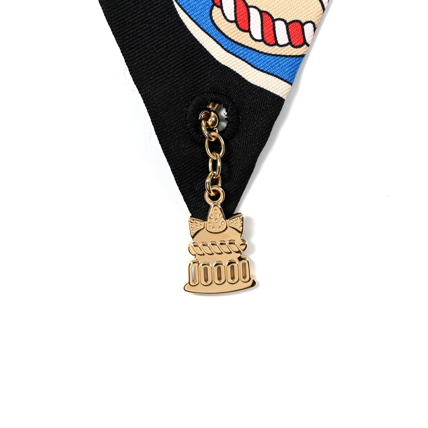 Silk La Patisserie Francaise Charms Twilly Charms Black White Bleu