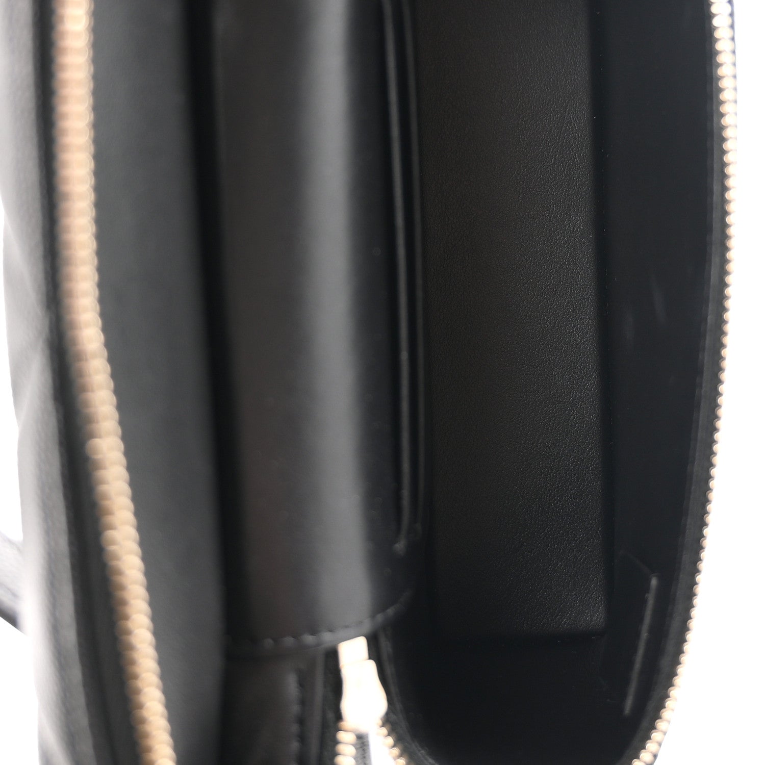 Chanel Caviar Quilted Top Handle Slim Vanity With Chain Black 4 of 10