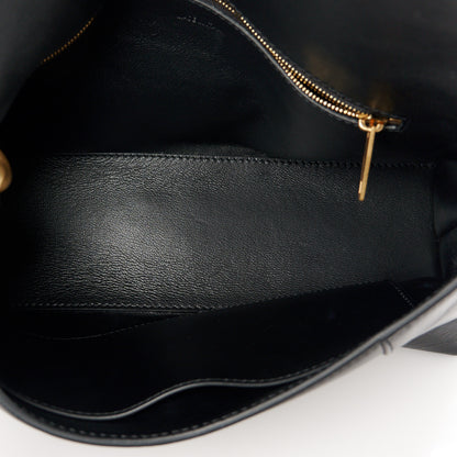 Balenciaga Paper Calfskin S Downtown Chain Shoulder Bag Black 5 of 11