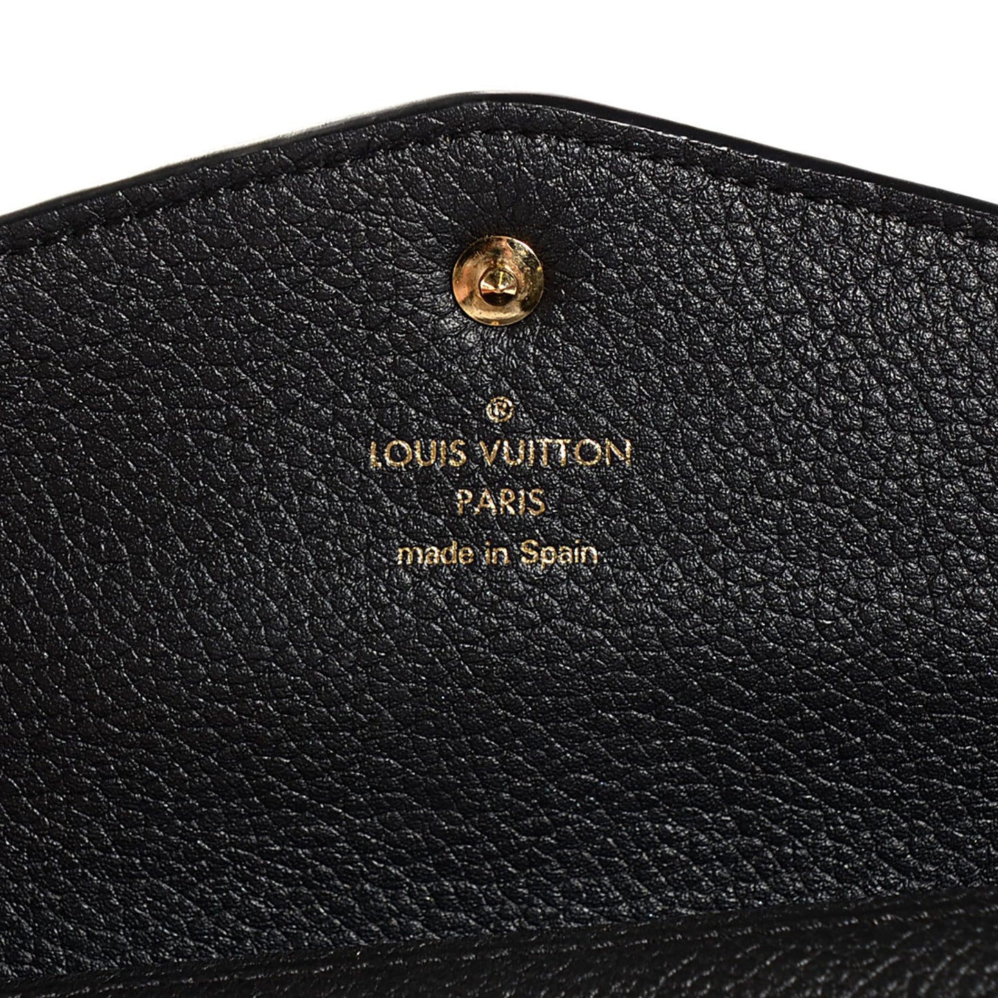 Empreinte Curieuse Wallet Black