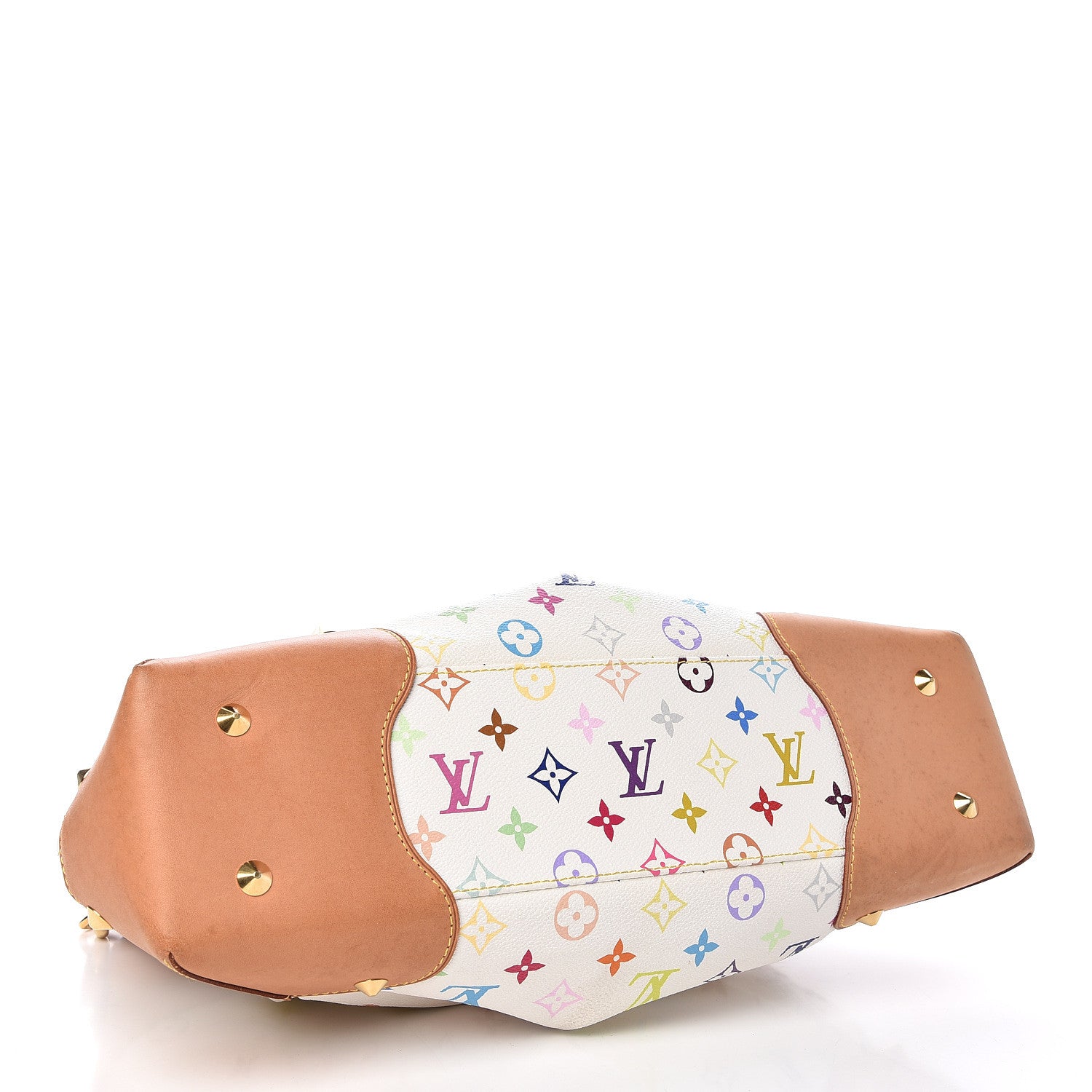 Louis Vuitton Monogram Multicolor Judy GM White 4 of 11