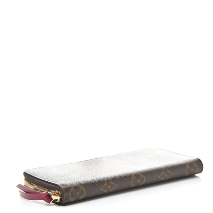 Louis Vuitton Monogram Clemence Wallet Fuchsia 4 of 7