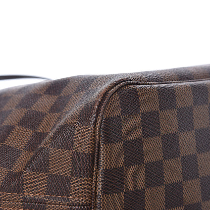 Louis Vuitton Damier Ebene Neo Neverfull MM Rose Ballerine 11 of 15