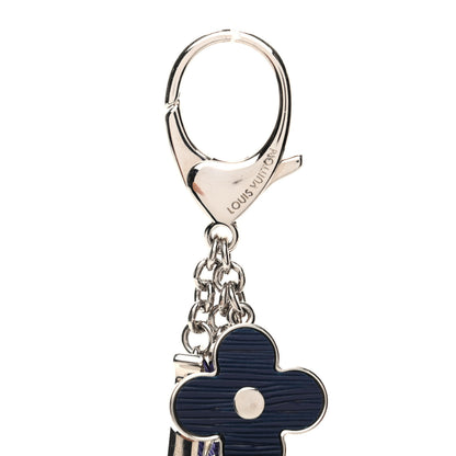Louis Vuitton Fleur d'Epi Bag Charm Figue Fuchsia Indigo 3 of 3