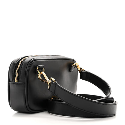 Fendi X VERSACE Vitello Cover Fendace Medusa Small Camera Case Black Gold 3 of 10