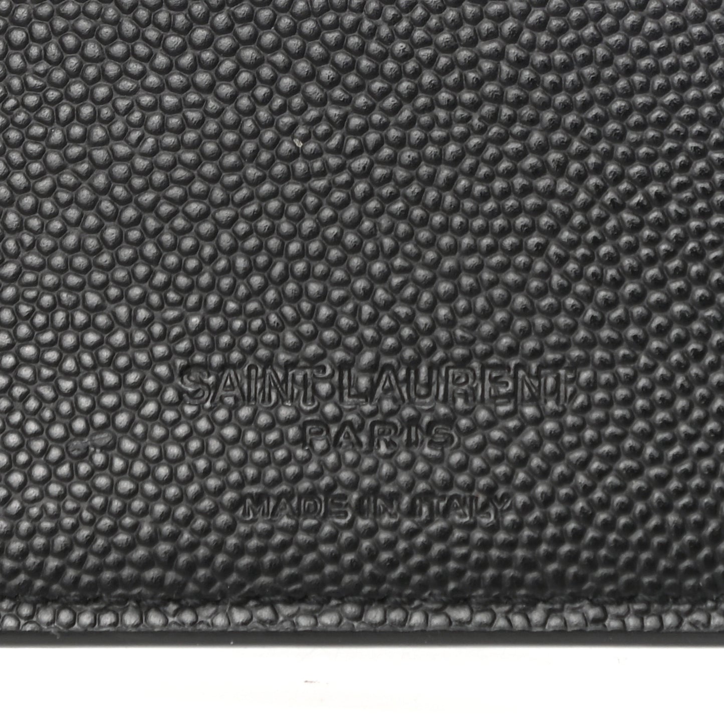 Grain De Poudre Bi-Fold Wallet Black