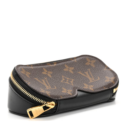Louis Vuitton Monogram Emilie Zippered Sunglasses Case Black 4 of 8