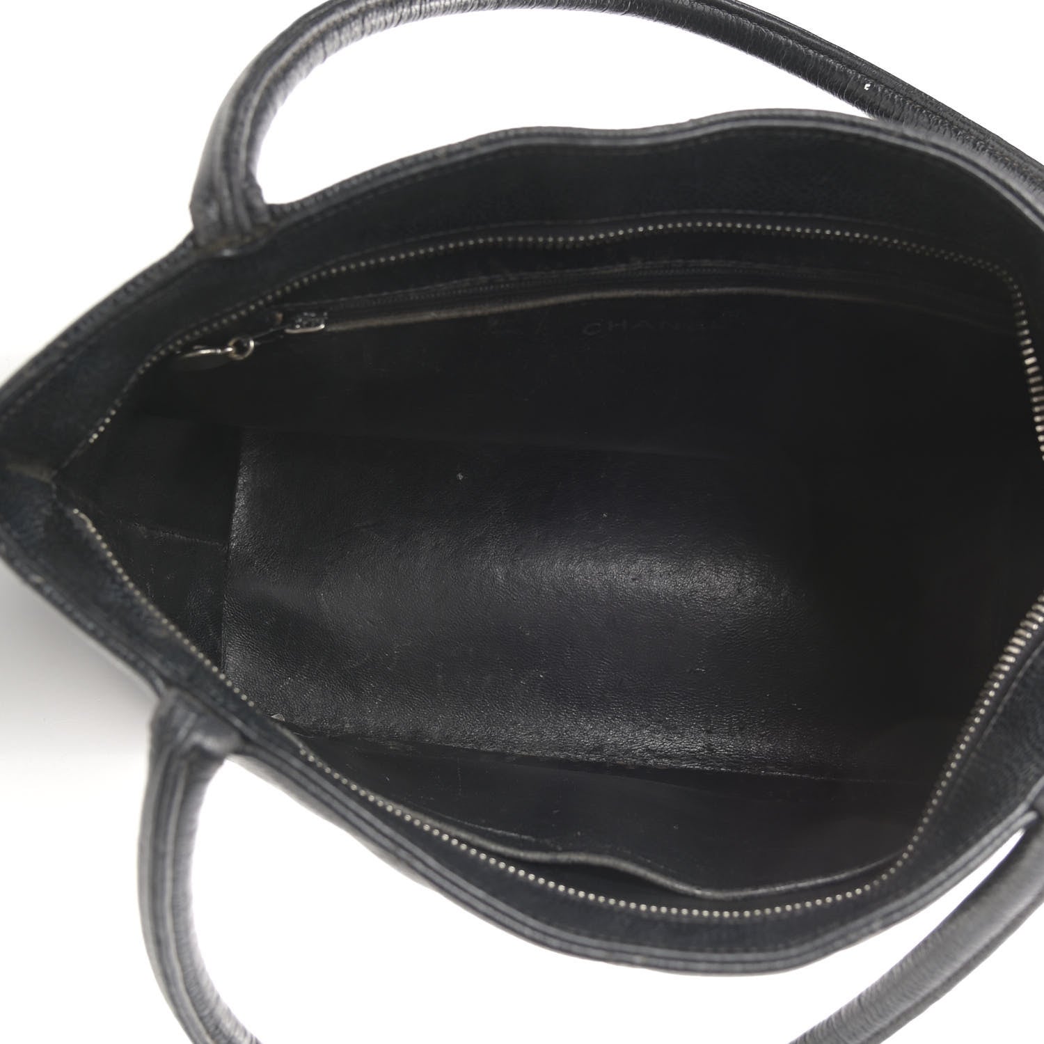 Chanel Caviar Quilted Medallion Tote Black 5 of 13