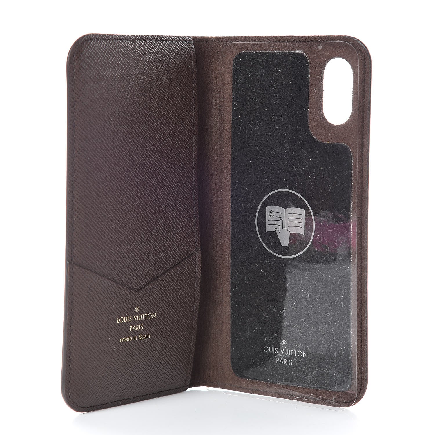 Louis Vuitton Monogram iPhone X Folio Case 5 of 9