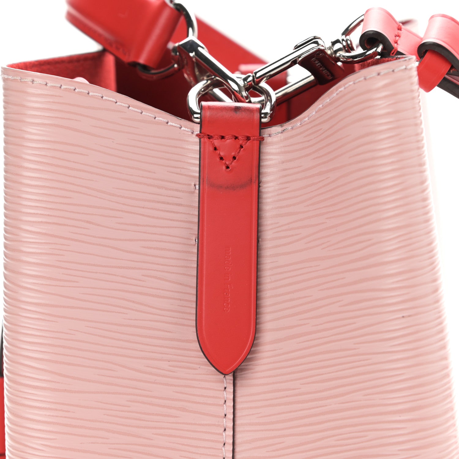 Louis Vuitton Epi NeoNoe BB Rose Ballerine 7 of 10