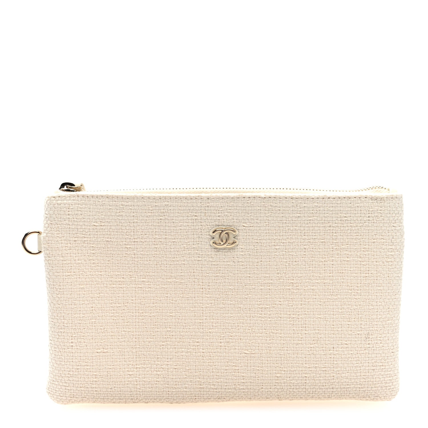 Chanel Mixed Fibers Chanel 22 Removable Pouch White 1 of 5