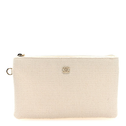 Chanel Mixed Fibers Chanel 22 Removable Pouch White 1 of 5